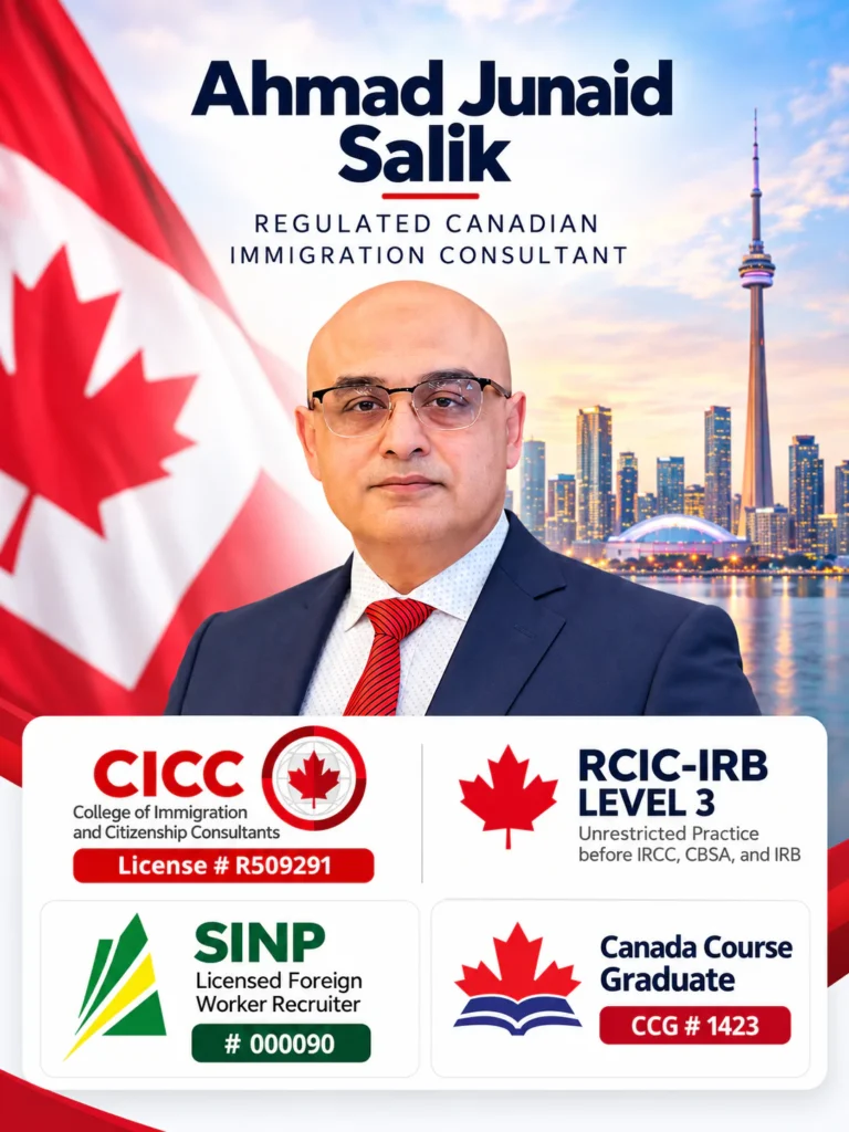 Canadian Immigration Consultant Poster